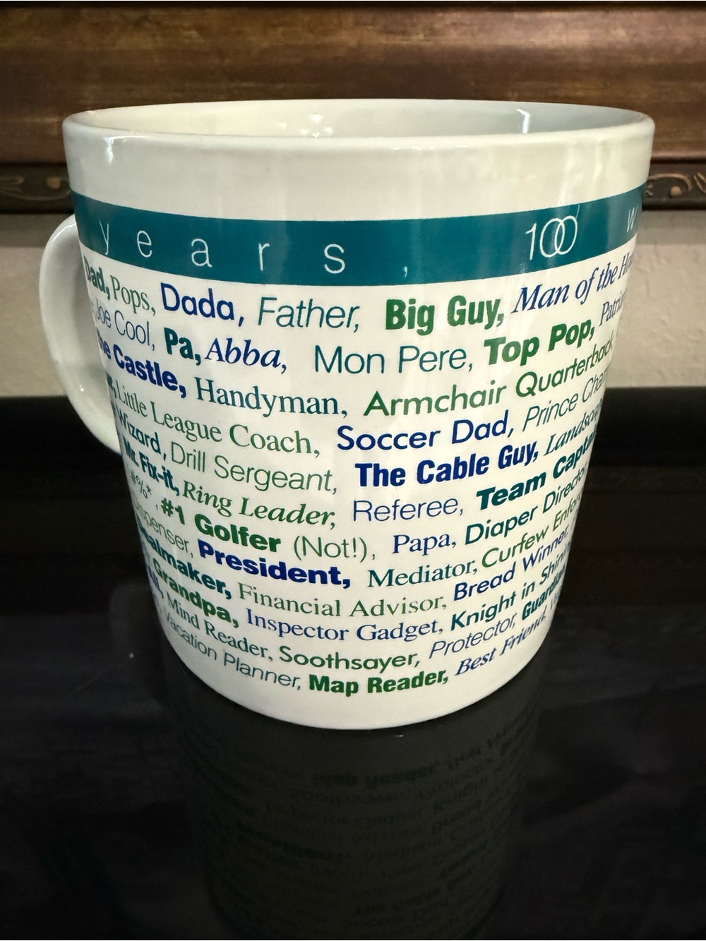 Burdines “The Florida Store” celebrates "Dad" Ceramic large 100 years Mug - Picture 4 of 8